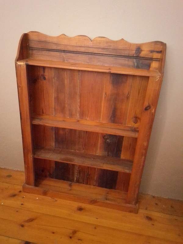 Stunning Old Farmhouse Oregon Pine Kitchen Rack (Large)