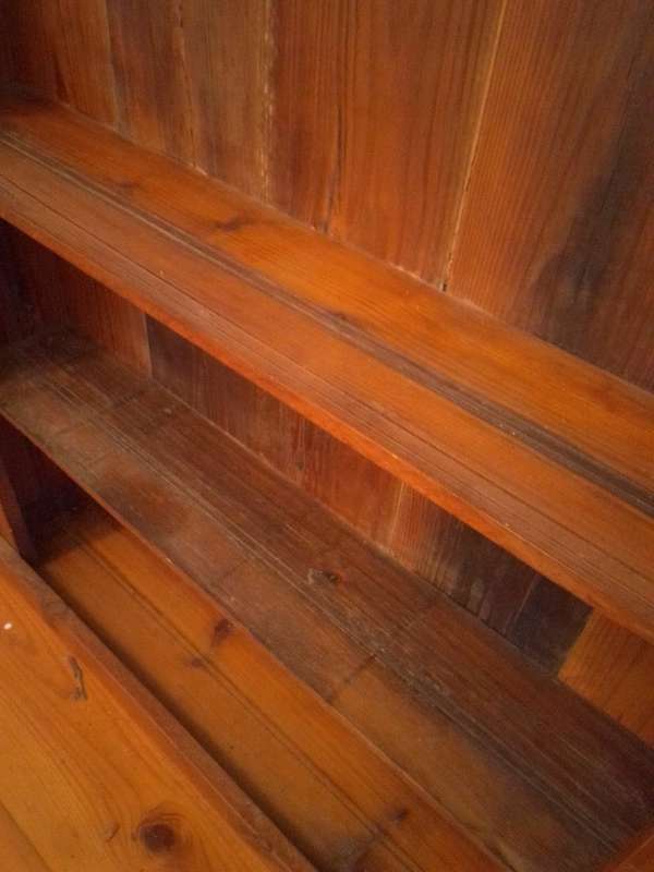 Stunning Old Farmhouse Oregon Pine Kitchen Rack (Large)