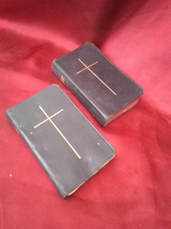 Circa 1901 Miniature Common Prayer & Hymns Books