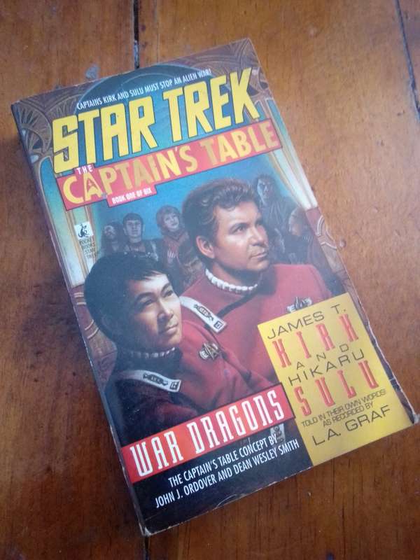 Star Trek The Captain`s Table Book 1 of 6 `War Dragons`