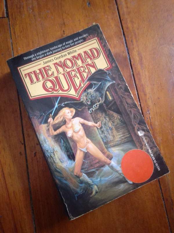 THE NOMAD QUEEN - JAMES WHITE 1993 PAPERBACK