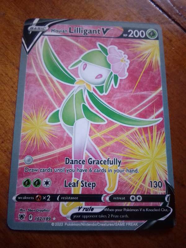 Pokemon Silver Tempest `Lilligant`