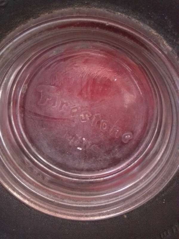 Vintage / Retro Firestone Tyre Ashtray