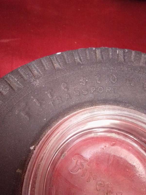 Vintage / Retro Firestone Tyre Ashtray