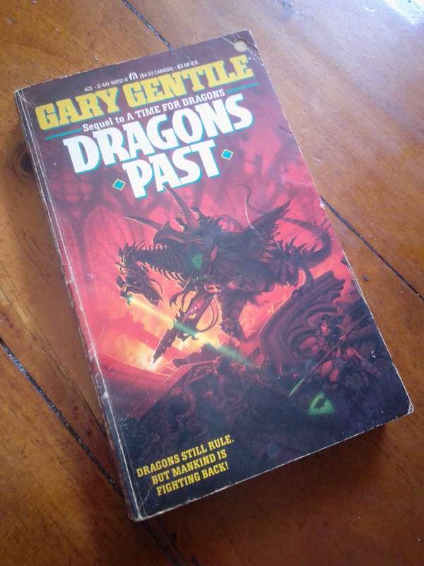 DRAGONS PAST - GARY GENTILE 1990 PAPERBACK