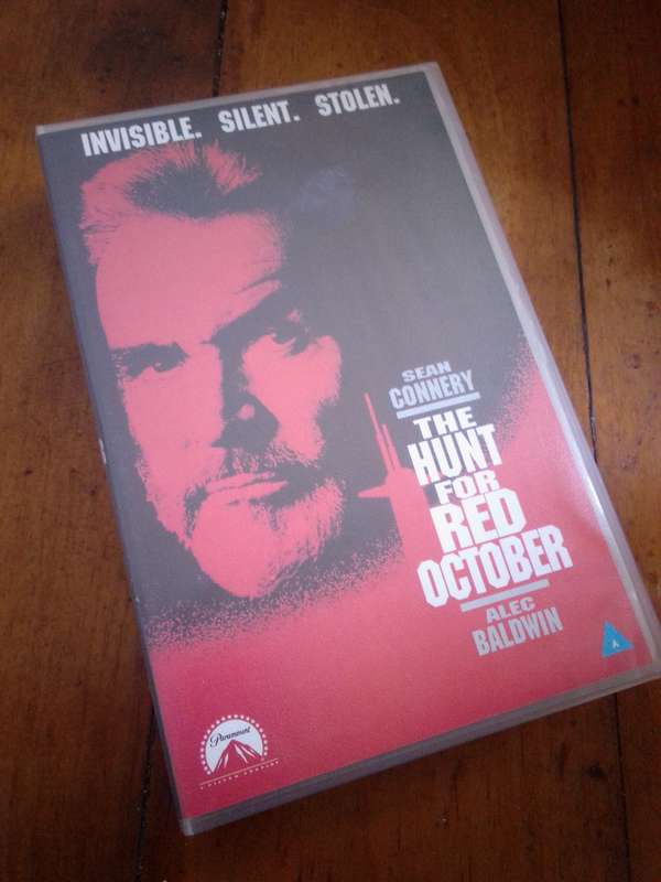 The Hunt for Red October VHS