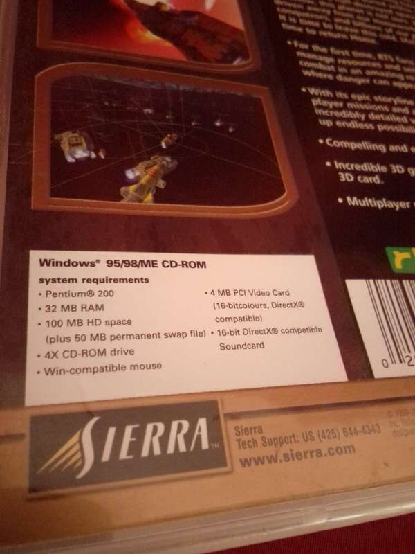 1999 - 2001 HOME WORLD `PC`