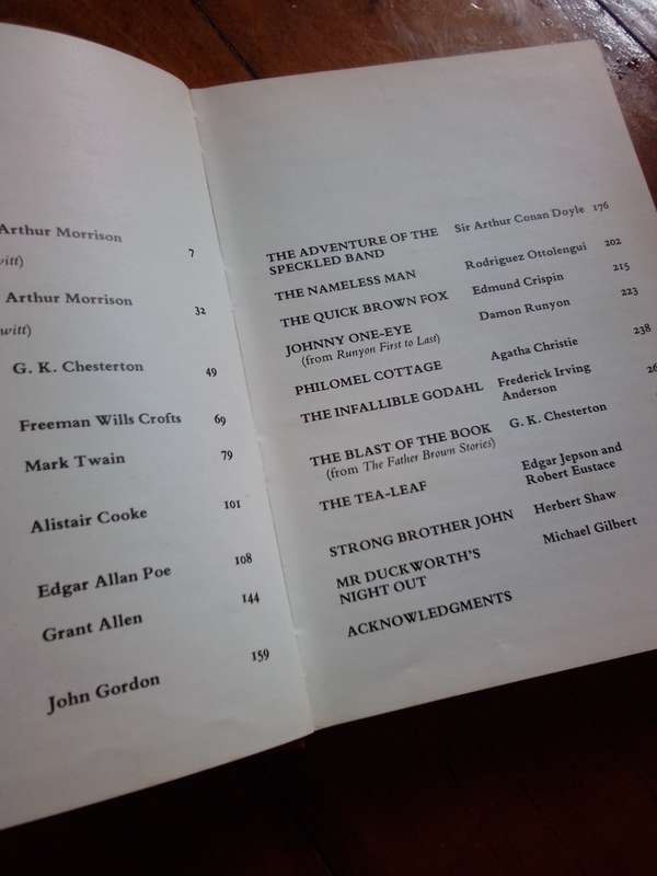 Thrilling Detective Stories - Various Authors 1980 1st Publication Hardcover
