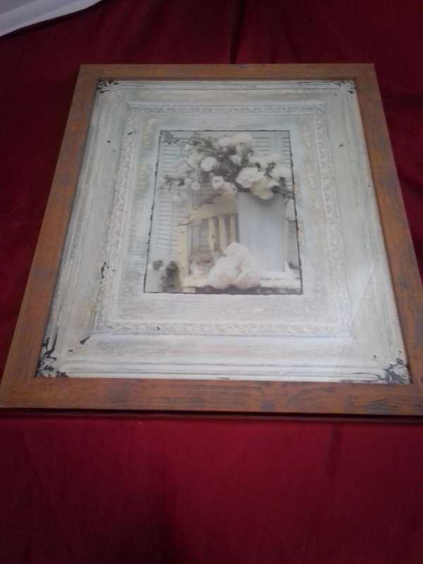 Stunning Wood Framed Still Life Photo by Rhonda