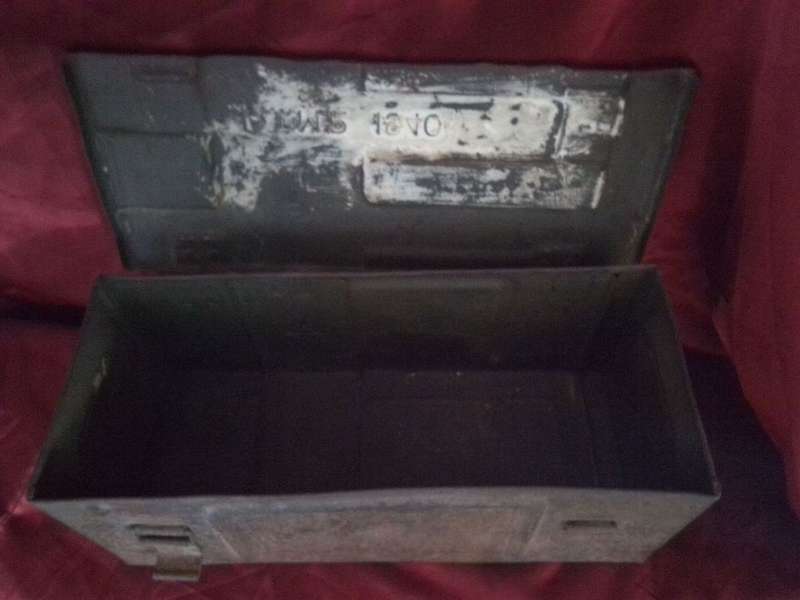 WWII P 59 II R.T.M.P 1940 Metal Ammo Box