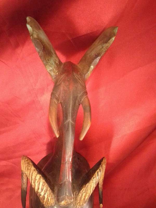 Early 1900`s Baule Goli Mask Cote d`Ivoire West Africa