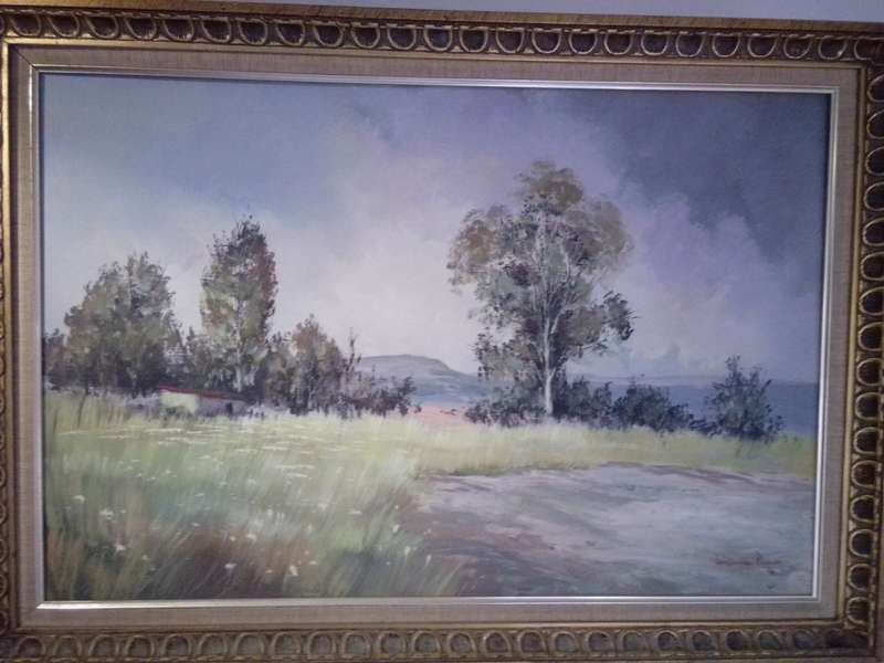 Wilhelm Ploner SA Artist (1941 -) Oil on Board `Landscape` Signed
