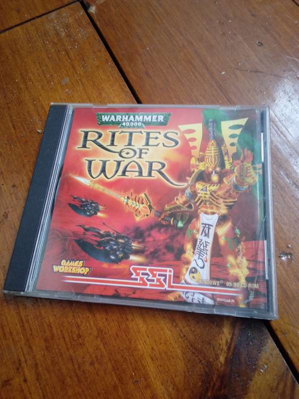 Retro 1999 Warhammer 40.000 Rites of War 'PC'