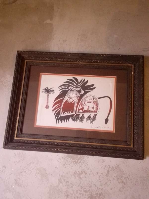 Stunning Mixed Medium on Canvas by BushPig Afrika