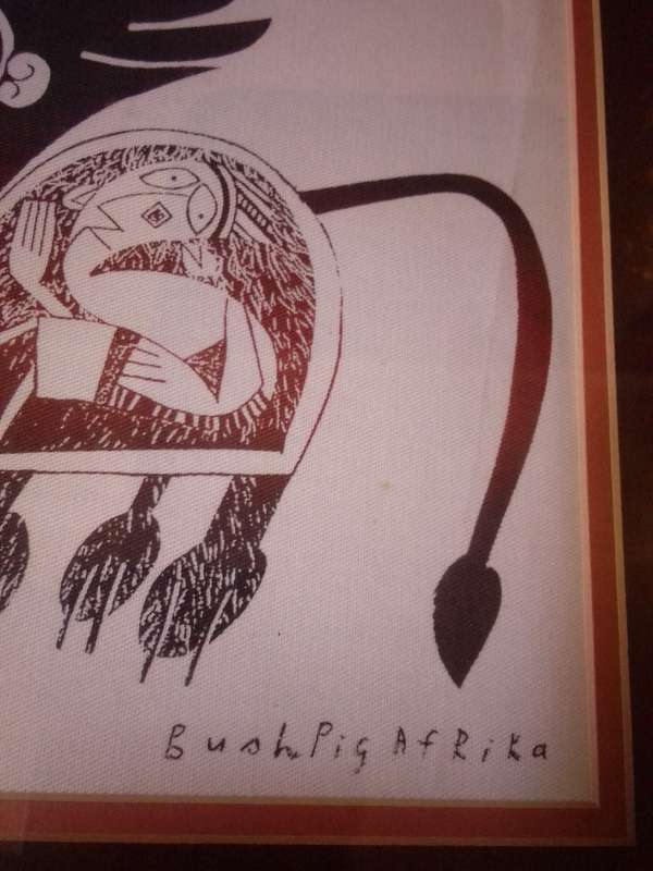 Stunning Mixed Medium on Canvas by BushPig Afrika