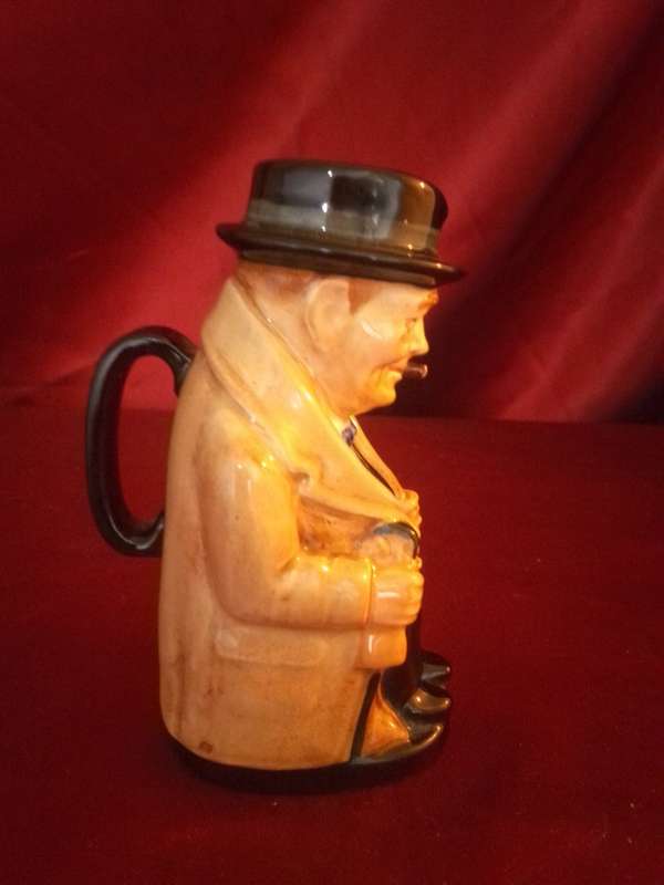 Vintage Royal Doulton Winston Churchill Toby Jug (Mint condition)