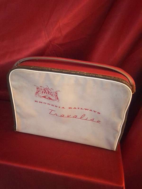 Vintage Rhodesia Railways Travel Bag