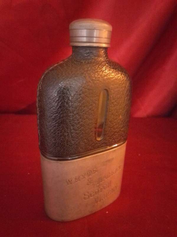 Rare & Highly Collectable Victorian Whyte & Mackay Hip Flask