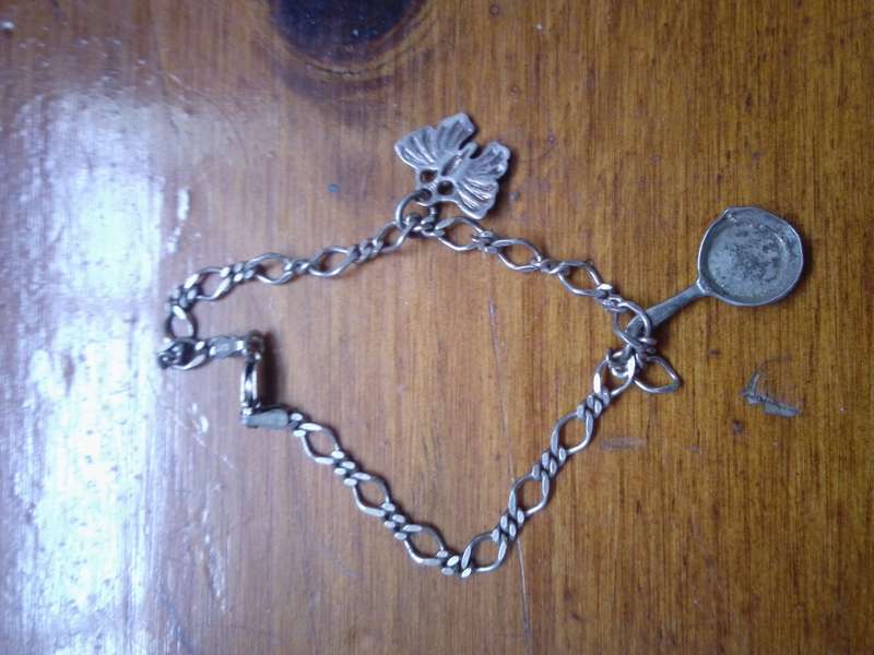 Italian 925 Silver Charm Bracelet