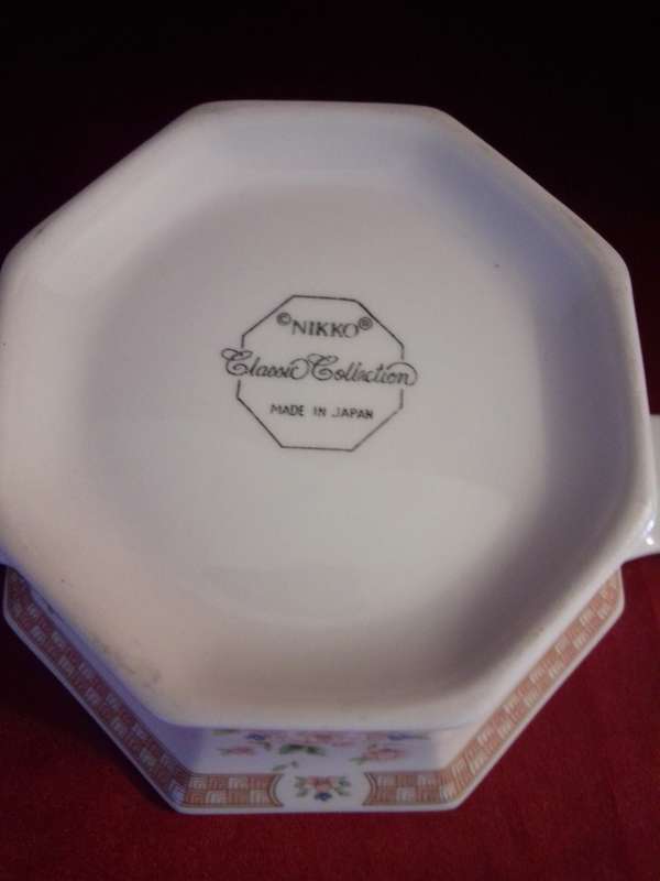 NIKKO Japan 'Classic Collection' Sugar Basin (Mint Condition)