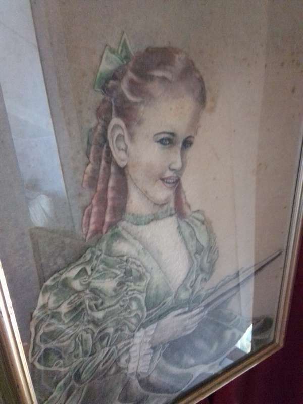 Unusual Vintage Artwork Signed J.M. Allen