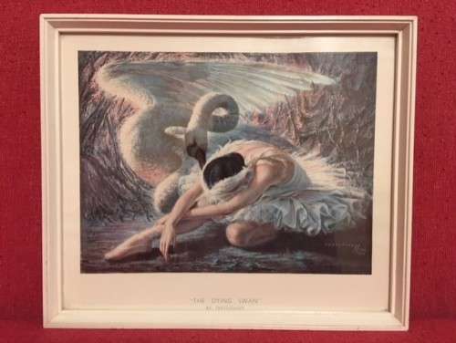 Tretchikoff: Dying Swan print