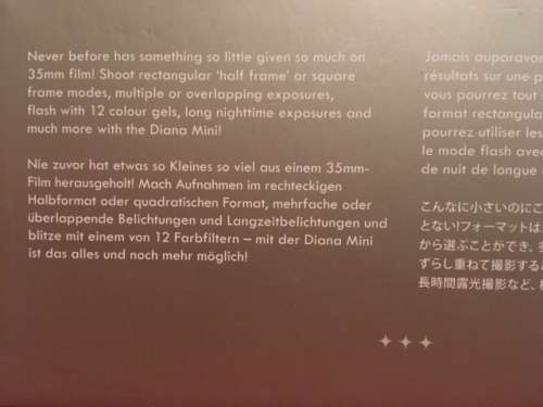 Diana mini Lomography Camera: Limited Special Edition