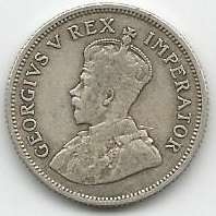 1928 Shilling (80% silver)