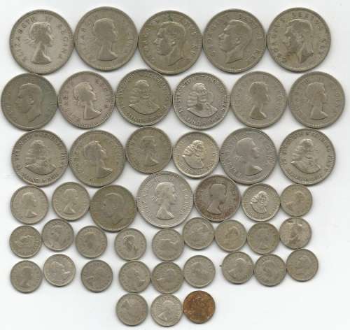 50% union silver lot ((132.12g PURE SILVER)) FOR SILVER GRIFFIN !!