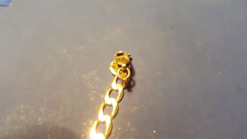 9ct Gold Men's Necklace (60cm x 0,6 cm) thick and heavy