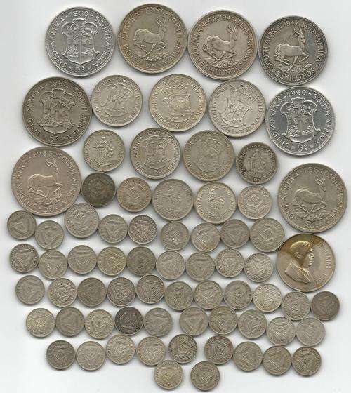 HUGE COIN LOT (229g PURE SILVER)