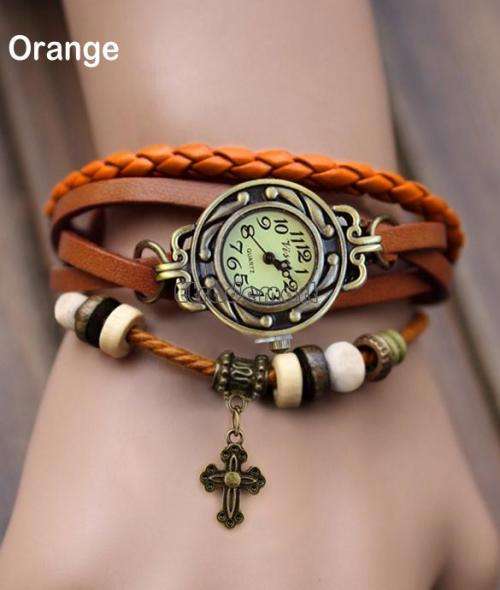 WOMEN'S LEATHER WATCH CHARMS MAY DIFFER