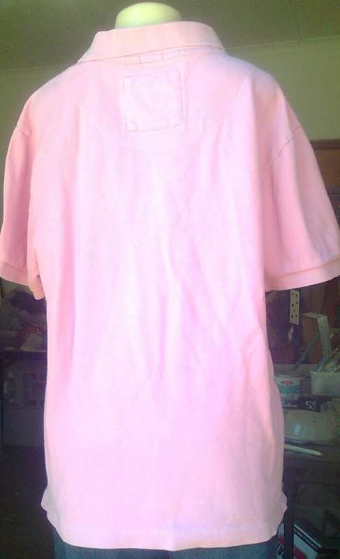 ACA JOE PREMIUM QUALITY GOLF T-SHIRT - SIZE: xxxl  PLUS A FREE WOOLWORTHS CHINNO.  SIZE: 42