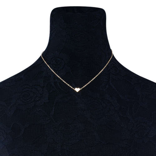 ***ELEGANT*** SMALL GOLD PLATED HEART NECKLACE