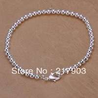 925 SILVER PLATED BRACELET 3MM