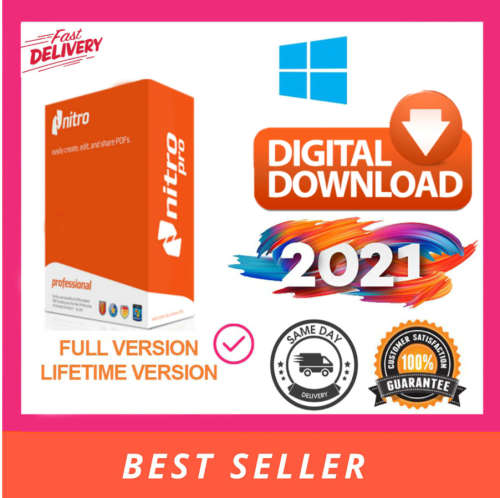 Nitro Pro Enterprise 13 | Full Version | Lifetime License Key | Windows | Fast Delivery|