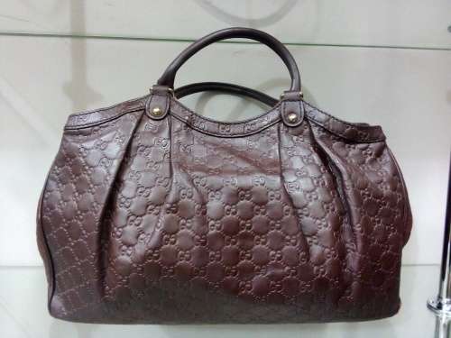 Gucci Sukey Guccissima large leather tote bag