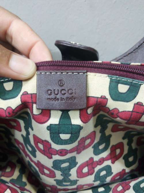 Gucci Sukey Guccissima large leather tote bag