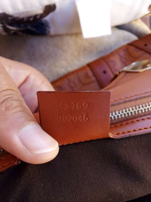 Gucci Calfskin Horsebit Embossed Large Shoulder Bag