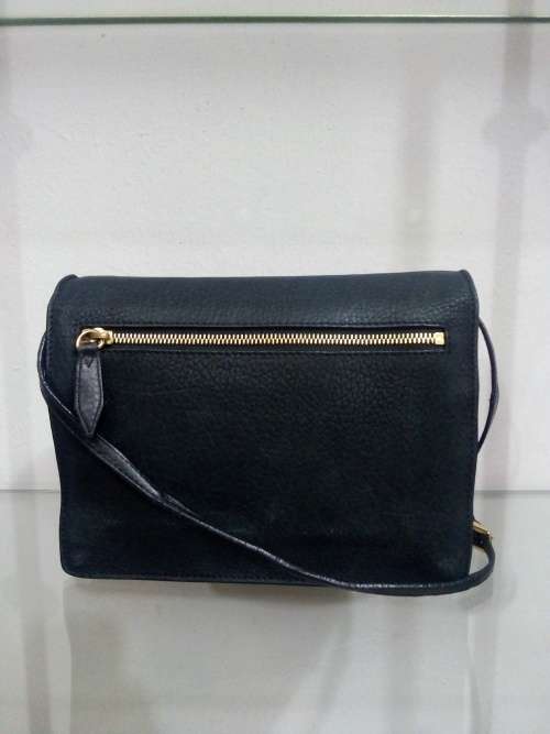 Burberry Grainy Nubuck Leather Macken Crossbody Bag