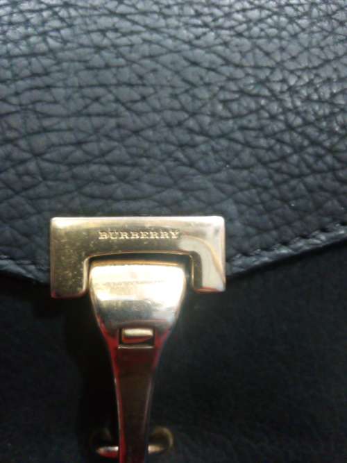 Burberry Grainy Nubuck Leather Macken Crossbody Bag