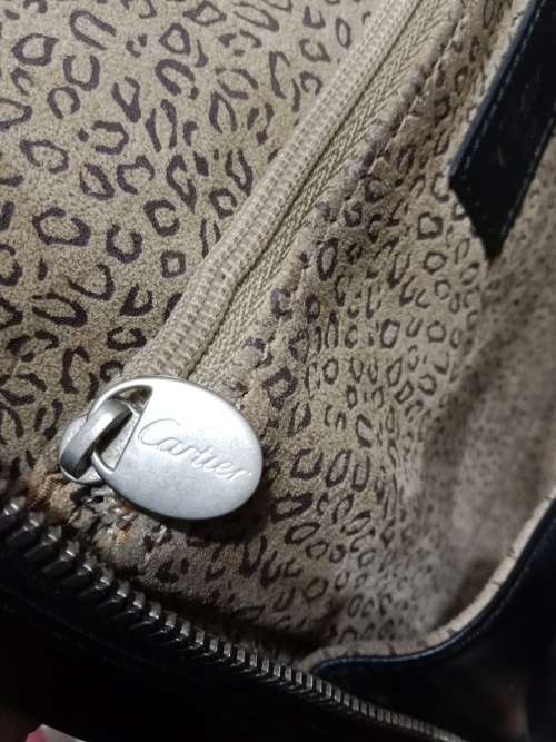 Cartier Panthère Black Calfskin Leather Backpack