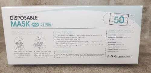 3-Ply Surgical Face Masks - FDA & CE Approved