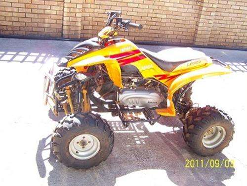 Sporty yellow Famaru Quad bike - 150cc