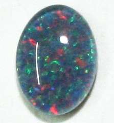 8 X 6MM AUSTRALIAN OPAL TRIPLET.