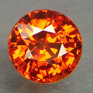 1.05 CT "VVS" RARE NAMIBIAN SPESSARTINE, FANTA ORANGE.