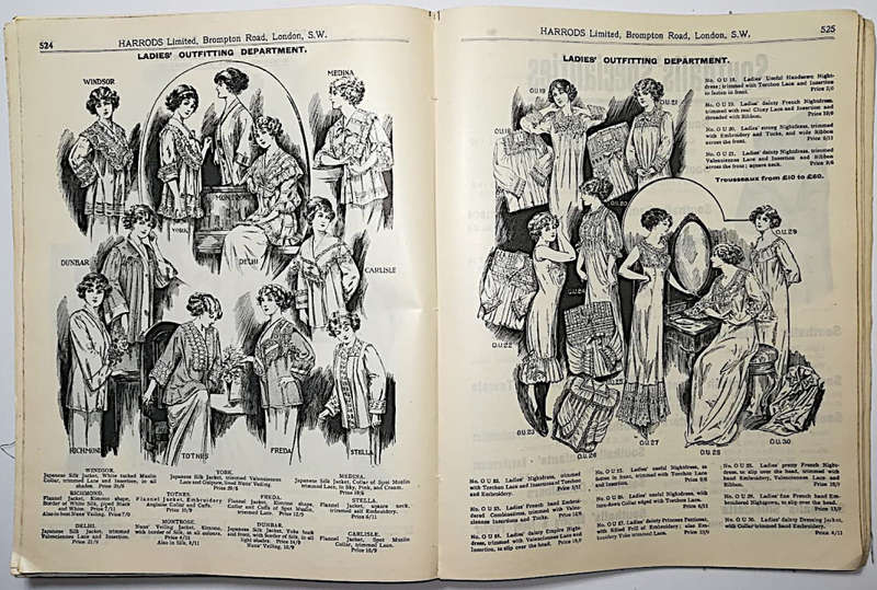 Rare Antique Harrods Catalogue Export Price List c.1914