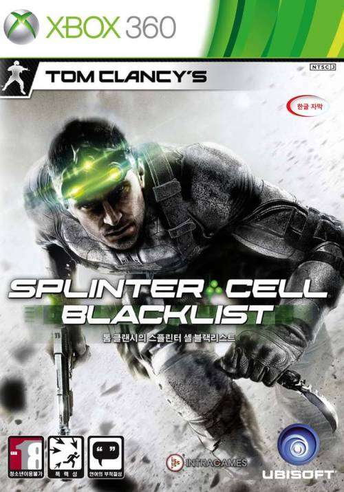 X BOX 360 Tom Clancy -Splinter cell - BLACKLIST