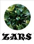 2.90ct- si2- Fancy Dark Green - 9.36mm - MOISSANITE -Magnificent !!!