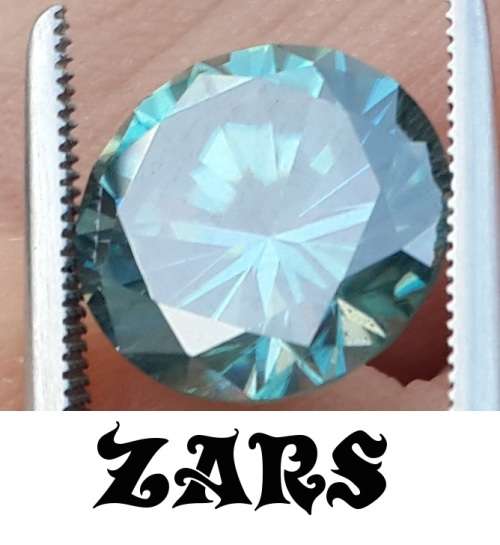 Magnificent - 5.77CT BLUE -VVS2 - 12.07 X 7.15MM - MOISSANITE!